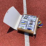 Бокс шкарпеток жіночих високих, коротких демісезонних з патріотичним акцентом 10 шт 36-41 у подарунковій Br BAR, фото 10