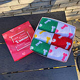 Подарунковий набір шкарпеток для чоловіка яскраві різнобарвні шкарпетки "Цюцюрки" 40-45 р у наборі 6 пар Br BAR, фото 5