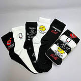 Комплект шкарпеток чоловічих високих повсякденних повсякденних якісних демісезонних прикольних 40-45 5 пар Br BAR, фото 6