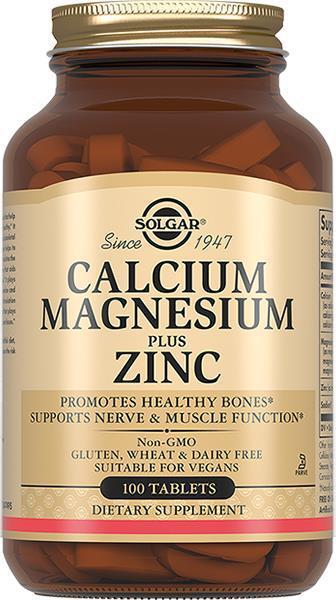 Кальцій Магній Цинк SOLGAR табл. N100, фото 1