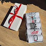 Бокс шкарпеток чоловічих довгих модних весна-осінь із приколом 40-45 5 пар на креативний гарний подарунок Br BAR, фото 2