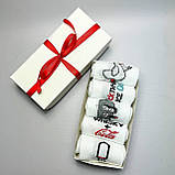 Бокс шкарпеток чоловічих довгих модних весна-осінь із приколом 40-45 5 пар на креативний гарний подарунок Br BAR, фото 3