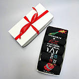 Шкарпетки чоловічі високі повсякденні повсякденні трикотажні весна осінь із прикольним дизайном 40-45 5 шт Br BAR, фото 4