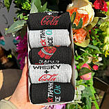 Комплект шкарпеток для хлопців довгих оригінальних подарункових демісезонних з крутим дизайном 40-45 5 пар Br BAR, фото 7