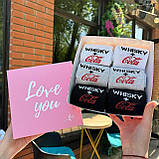 Бокс шкарпеток чоловічих довгих демісезонних бавовняних з кумедним оригінальним написом 40-45 6 шт в Br BAR, фото 7