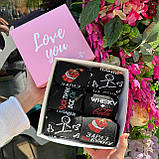 Комплект шкарпеток для хлопця високих практичних весна-осінь з оригінальним прикольним принтом 40-45 6 пар Br BAR, фото 6