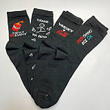 Комплект шкарпеток для хлопця високих практичних весна-осінь з оригінальним прикольним принтом 40-45 6 пар Br BAR, фото 8