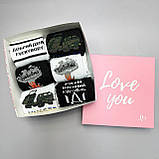 Патріотичний набір шкарпеток чоловічих довгих демісезонних демісезонних практичних 6 пар 40-45 у красивій Br BAR, фото 4