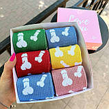 Крутий комплект шкарпеток чоловічих високих весна-осінь з оригінальним яскравим незвичайним дизайном 40-45 Br BAR, фото 6