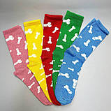 Крутий комплект шкарпеток чоловічих високих весна-осінь з оригінальним яскравим незвичайним дизайном 40-45 Br BAR, фото 8