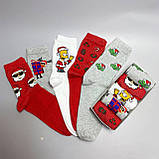Новорічні чоловічі набори шкарпеток у подарунковому пакованні 5 пар 40-45 р. Br BAR, фото 3