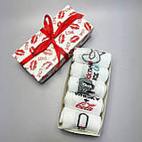 Бокс шкарпеток для хлопців високих практичних весна-осінь із кумедними малюнками 40-45 5 пар у подарунковій Br BAR, фото 4