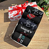 Набір шкарпеток чоловічих високих весна-осінь з оригінальним веселим принтом 40-45 5 пар ідея на подарунок Br BAR, фото 6