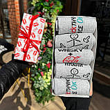 Бокс шкарпеток чоловічих довгих весна-осінь з прикольним крутим дизайном 40-45 5 пар для хлопця на Br BAR, фото 10