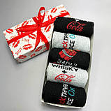 Набір шкарпеток чоловічих довгих демісезонних креативних стильних з приколом 40-45 5 пар у коробці для Br BAR, фото 3