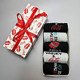 Подарунковий комплект шкарпеток чоловічих високих демісезонних прикольних з крутим принтом 40-45 5 пар в Br BAR, фото 8