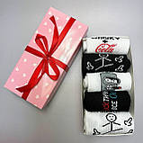 Гарний комплект шкарпеток чоловічих високих демісезонних стильних із кумедним дизайном 40-45 5 пар для Br BAR, фото 5