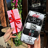 Гарний комплект шкарпеток чоловічих високих демісезонних стильних із кумедним дизайном 40-45 5 пар для Br BAR, фото 6