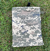 Тактичний армійський підсумок піксель для скидання відпрацьованих магазинів з підкладкою, кріплення MOLLE Br BAR