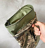 Тактичний армійський підсумок піксель для скидання відпрацьованих магазинів з підкладкою, кріплення MOLLE Br BAR, фото 3