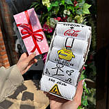 Креативний бокс шкарпеток чоловічих довгих весна-осінь із кумедним класним акцентом 40-45 5 пар для хлопців Br BAR, фото 2