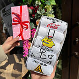 Креативний бокс шкарпеток чоловічих довгих весна-осінь із кумедним класним акцентом 40-45 5 пар для хлопців Br BAR, фото 3