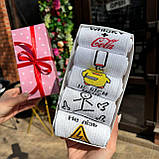 Креативний бокс шкарпеток чоловічих довгих весна-осінь із кумедним класним акцентом 40-45 5 пар для хлопців Br BAR, фото 5