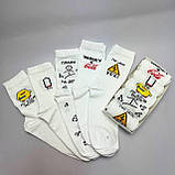 Креативний бокс шкарпеток чоловічих довгих весна-осінь із кумедним класним акцентом 40-45 5 пар для хлопців Br BAR, фото 6