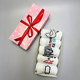 Комплект шкарпеток чоловічих високих бавовняних весна-осінь із кумедним класним принтом 40-45 5 пар гарний Br BAR, фото 4