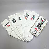 Комплект шкарпеток чоловічих високих бавовняних весна-осінь із кумедним класним принтом 40-45 5 пар гарний Br BAR, фото 5