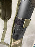Тримач під турнікет із системою MOLLE, тактичне кріплення для турнікетів і ліхтариків на липучці Br BAR, фото 2