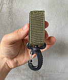 Тримач-карабін тактичний військовий пластиковий універсальний для турнікетів спорядження з кріпленням MOLLE Br BAR, фото 2