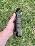 Штурмовой тактический армейский итог одинарный открытый пластиковый для магазинов АК MOLLE 8х15 см Br BAR, фото 8