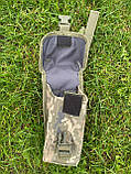 Тактичний підсумк для двох магазинів АК армійський закритий твердий на фастексі піксель MOLLE 28х9х7 см Br BAR, фото 8