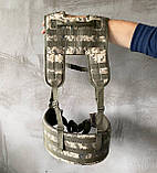 Розвантажувальна тактична ремінно-плечова система РПС, армійська польова розвантажувальна система з Br BAR, фото 4