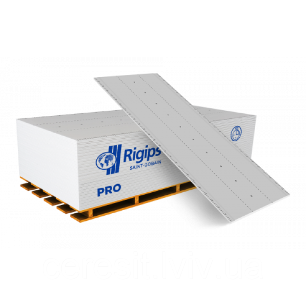 Гіпсокартон звичайний  Рігіпс (Rigips) 1,2*2,5 12,5мм Польща