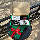 Набір шкарпеток для хлопців довгих подарункових трикотажних весна-осінь із кумедними малюнками 40-45 4 пари Br BAR, фото 3