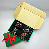 Подарунковий бокс шкарпеток чоловічих довгих демісезонних кумедних модних 40-45 4 пари в красивій коробці Br BAR, фото 2