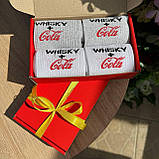 Подарунковий бокс шкарпеток чоловічих високих весна осінь із кумедним класним дизайном 40-45 4 шт у Br BAR, фото 6