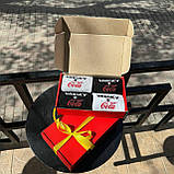 Креативний бокс шкарпеток чоловічих довгих трикотажних демісезонних з крутим принтом 40-45 4 пари в коробці Br BAR, фото 7