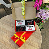 Креативний бокс шкарпеток чоловічих довгих трикотажних демісезонних з крутим принтом 40-45 4 пари в коробці Br BAR, фото 5