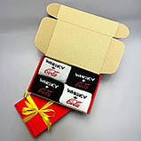 Креативний бокс шкарпеток чоловічих довгих трикотажних демісезонних з крутим принтом 40-45 4 пари в коробці Br BAR, фото 8