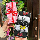 Найкращий набір шкарпеток чоловічих довгих демісезонних модних із класними малюнками 40-45 5 пар у Br BAR, фото 5