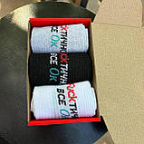 Подарунковий бокс шкарпеток чоловічих високих весна осінь практичних якісних прикольних 40-45 3 пари для Br BAR, фото 2