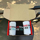 Подарунковий бокс шкарпеток чоловічих високих весна осінь практичних якісних прикольних 40-45 3 пари для Br BAR, фото 7