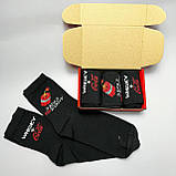 Набір шкарпеток чоловічих високих весна-осінь барвистих з яскравим веселим принтом 40-45 3 пари на Br BAR, фото 3