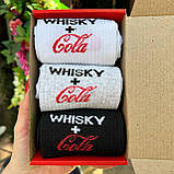 Оригінальний комплект шкарпеток чоловічих високих демісезонних з прикольною написом 40-45 3 пари на Br BAR, фото 2