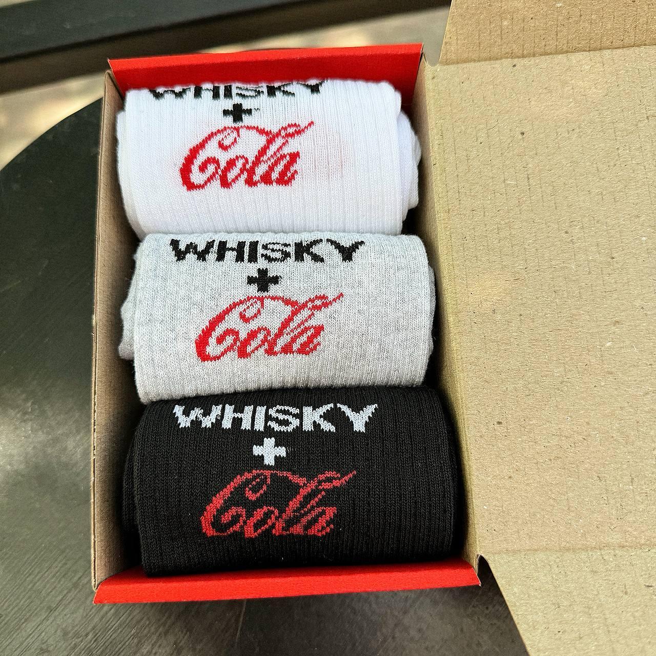 Оригінальний комплект шкарпеток чоловічих високих демісезонних з прикольною написом 40-45 3 пари на Br BAR, фото 1