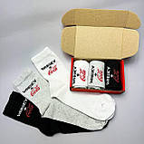 Оригінальний комплект шкарпеток чоловічих високих демісезонних з прикольною написом 40-45 3 пари на Br BAR, фото 3