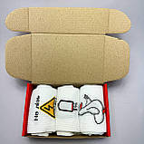 Комплект шкарпеток чоловічих високих демісезонних із барвистим яскравим акцентом 40-45 3 пари в Br BAR, фото 7